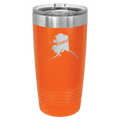 Alaska Home 20 oz Tumbler | Orange