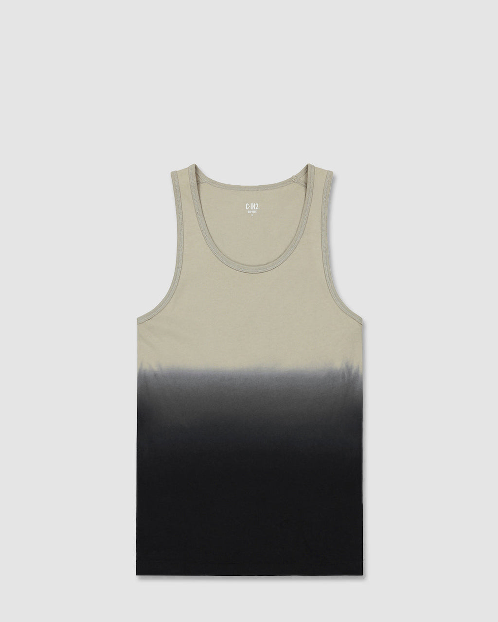 Dip Dye Relaxed Tank Sandstone Beige