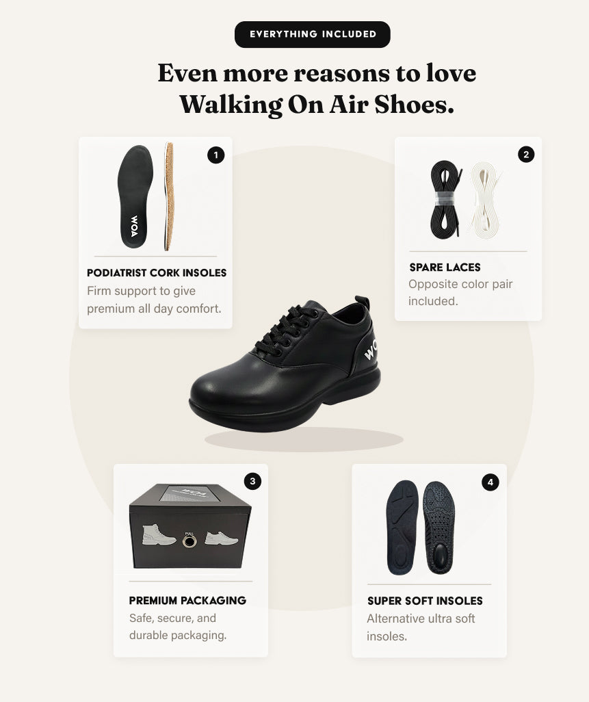 All Black All-Day WOA Dress Sneaker